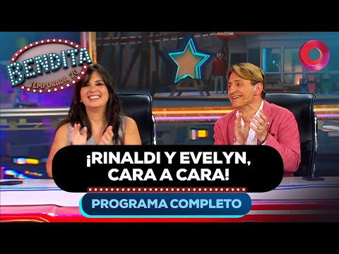 ¡Rinaldi y Evelyn, cara a cara! | #Bendita Completo 01/12 - El nueve