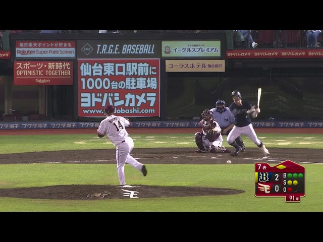 【7回表】 バファローズ・安達 点差を広げるタイムリーヒットを放つ!! 2020/7/24 E-B
