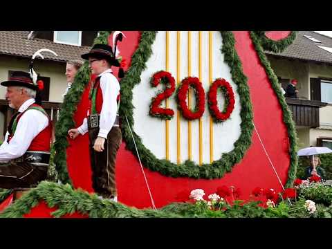 Festumzug 200 Jahre Musikkapelle Lengmoos