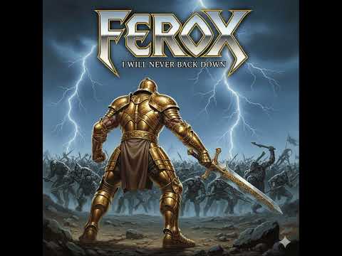 Ferox - I Will Never Back Down (80s Melodic Synth Rock)