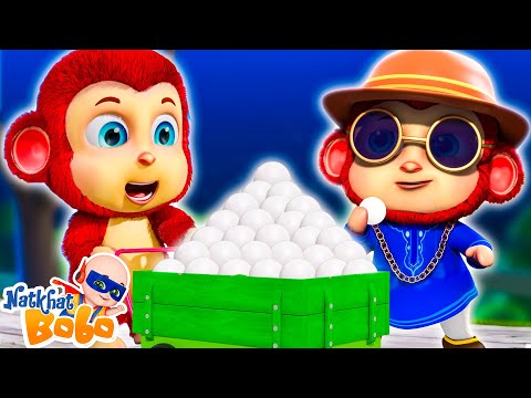 Bandar Mama Pahan Pajama | बन्दर मामा | Hindi Poem And Hindi Nursery Rhymes & Kids Balgeet Song