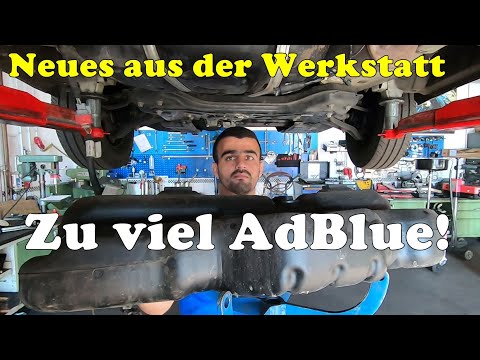 AdBluetank: NICHT ÜBERFÜLLEN! Das kann teuer werden.