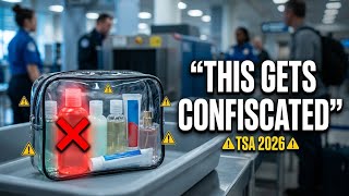 NEW TSA Liquid Rules for 2026 — These Mistakes Get Your Bag Searched