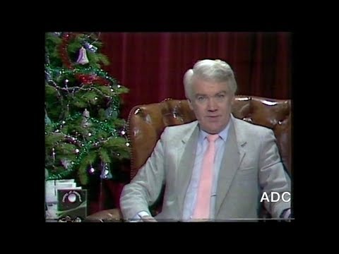 Anglia TV 24th December 1985 adverts & Michael Speake in-vision clip 5 of 5