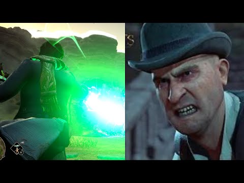 Using Avada Kedavra On Theophilus Harlow - Hogwarts Legacy