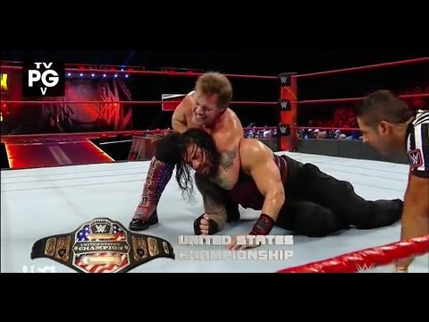 Roman Reigns vs. Chris Jericho -  WWE RAW 2016 Full Show- 5 December 2016 HD