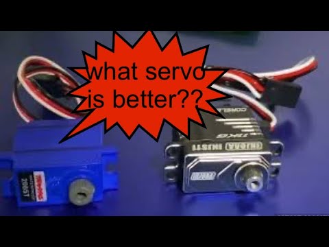 Trx4m Traxxas servo upgrade & comparison to stock servo