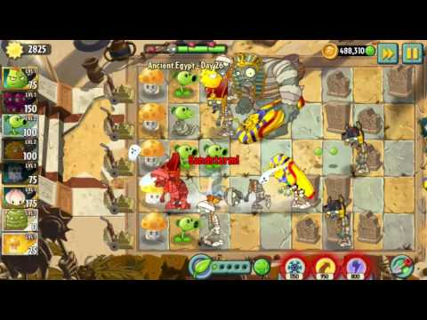 New Ancient Egypt Levels Day 26 | Plants vs. Zombies 2