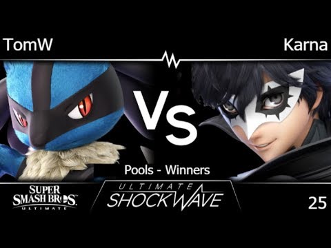 USW 25 - 0^f | TomW (Lucario) vs Karna (Joker) Pools - Winners - SSBU