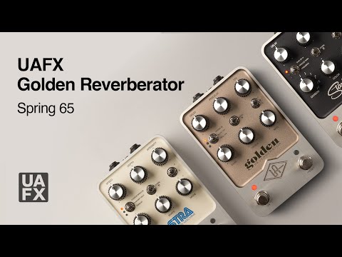 Universal Audio UAFX Golden Reverberator Pedal | Sweetwater Universal Audio UAFX Golden Reverberator Pedal | Sweetwater