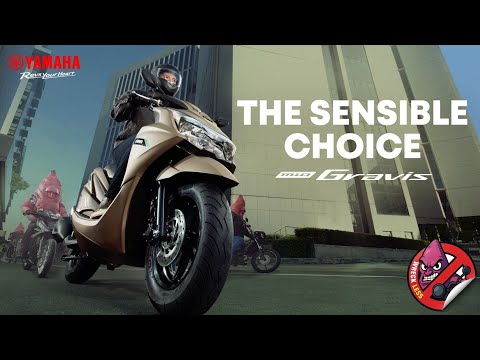 #TheSensibleChoice with the new Yamaha Mio Gravis!