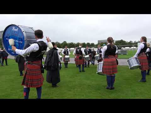 Worlds 2017 - Friday - Glasgow Police Pipe Band Drum Corps Strathspey & Reel