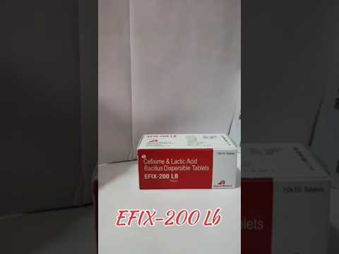200 Mg Cefixime Lactic Acid Bacillus Tablets