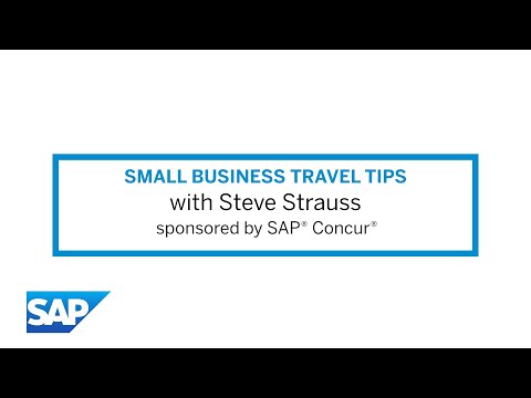 Small Business Travel Tips with Steve Strauss