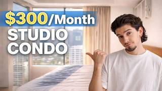 Living in Cebu City for Under $300/Month | Studio Condo Tour