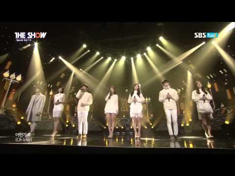 [HD繁中字]150217 T.S(T-ara, SPEED,The Seeya,Seung Hee) - Don't Forget Me(不要忘記我) @ The Show 1080p