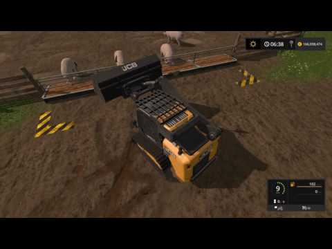 Farming Simulator 17 Feedig pigs in Sosnovka