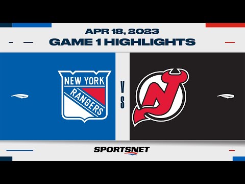 NHL Game 1 Highlights | Rangers vs. Devils - April 18, 2023