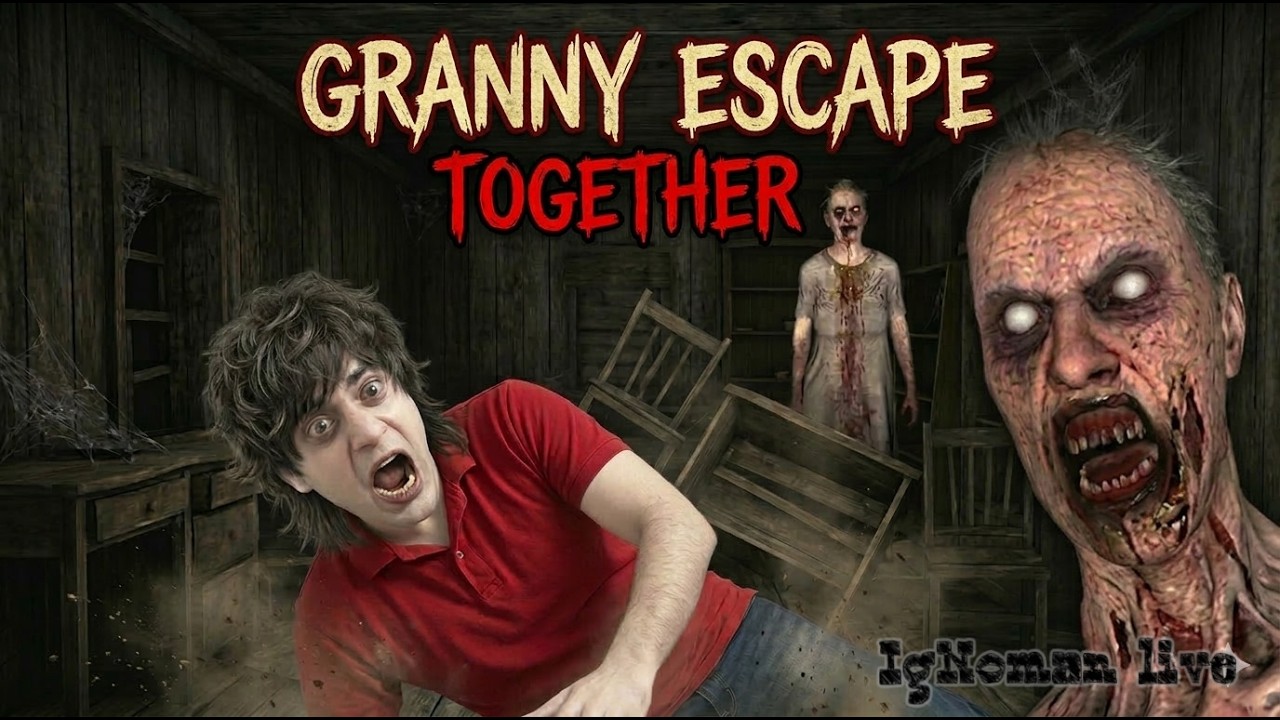 ABSOLUTE Chaos: 💀The SCARIEST Granny Movement Ever | 🪶IgNoman 🪽 | LIVE