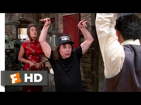 Wayne's World 2 (7/10) Movie CLIP - Fighting Cassandra's Dad (1993) HD