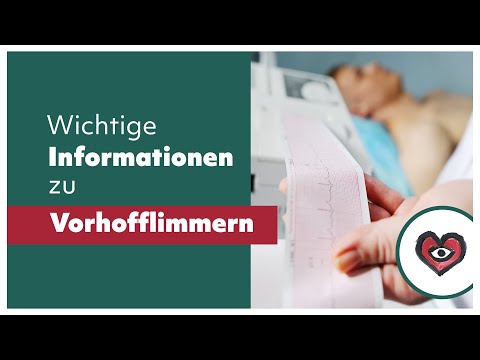 Vorhofflimmern: Wer ist gefährdet? Wie schützt man sich?
