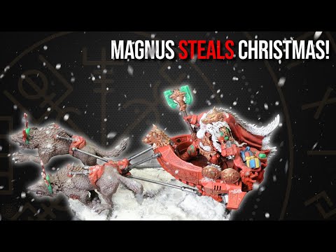 Magnus STEALS Christmas - Thousand Sons Vs Astra Militarum - Warhammer 40k Battle Report.