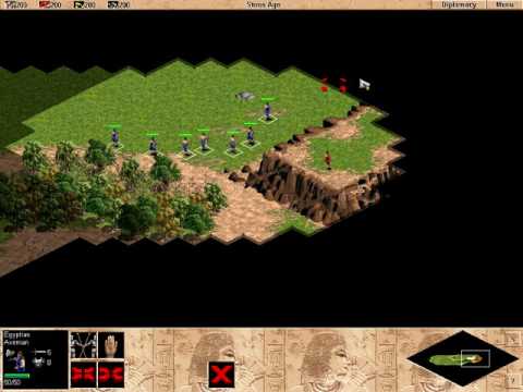 Age of Empires 05 Ascent of Egypt: Skirmish - No Commentary