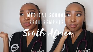 Medical School requirements in SA| My experience with applications #roadto1k