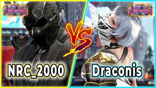 Tekken 8 NRC_2000 (Dragunov) vs Draconis (Reina) Ranked Match High Tier Game 4K HD