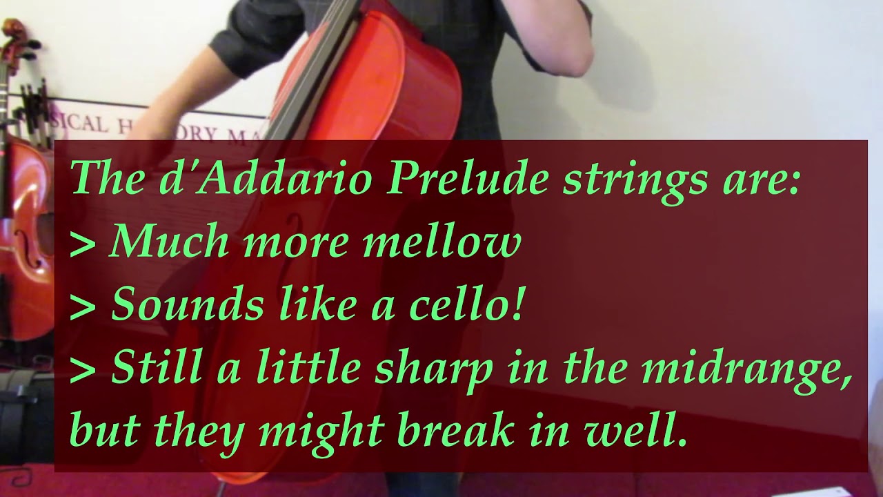 Improving Cecilio cello sound with new string upgrade, CCO-100