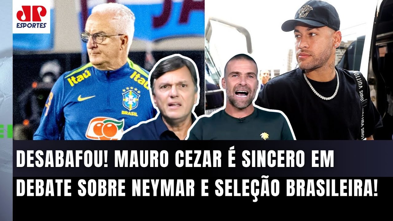 "EU NÃO FAÇO PARTE DESSE GRUPO! Pra mim, o Neymar..." Mauro Cezar É DIRETO em DEBATE sobre a Seleção