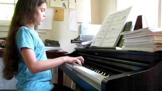 Naima (age 10) plays Monk's version of April in Paris