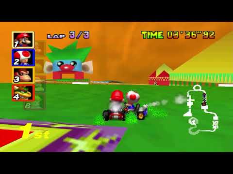 Mario Kart 64 Amped Up v2.96A Special Cup 150cc 