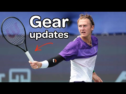 New Wilson racquet is rocking the courts - pro player gear updates