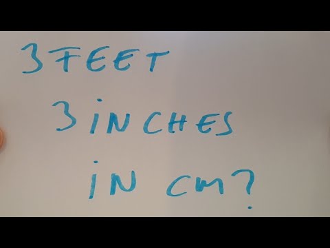 2nd YouTube video about how many inches is 3 ft