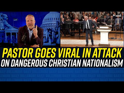 White Pastor GOES VIRAL for Sermon Against Christian Nationalism!!!