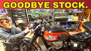 A Different Kind of Ride | Goodbye Stock Kawasaki W650 - The Tear Down Begins (OEM Parts for Sale)