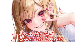 【Nightcore】Somebody That I Used to Know - Gotye feat. Kimbra [Lyrics]