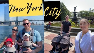 How to TRAVEL NYC with BABIES! (New York travel vlog!)