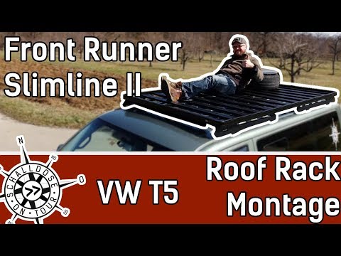 Installation Instructions Front Runner Roof Rack || VW T5 & T6 || SOUND BOX ON TOUR