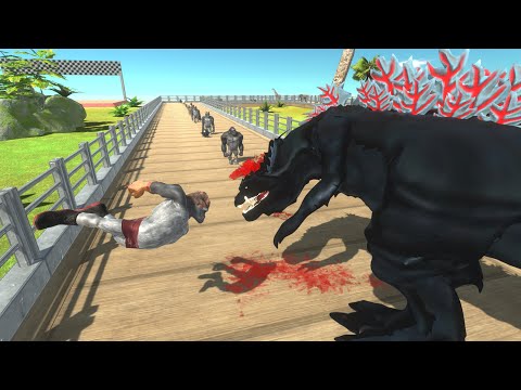 New Godzilla Death Run Tour - Animal Revolt Battle Simulator
