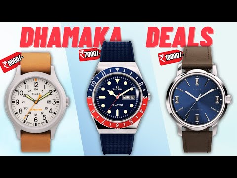 Unbelievable Timex Watch Deals 2024! 🔥Top 7 Best Timex Watches in India