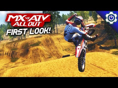 MX vs ATV All Out - First Look! - Gameplay and Customization