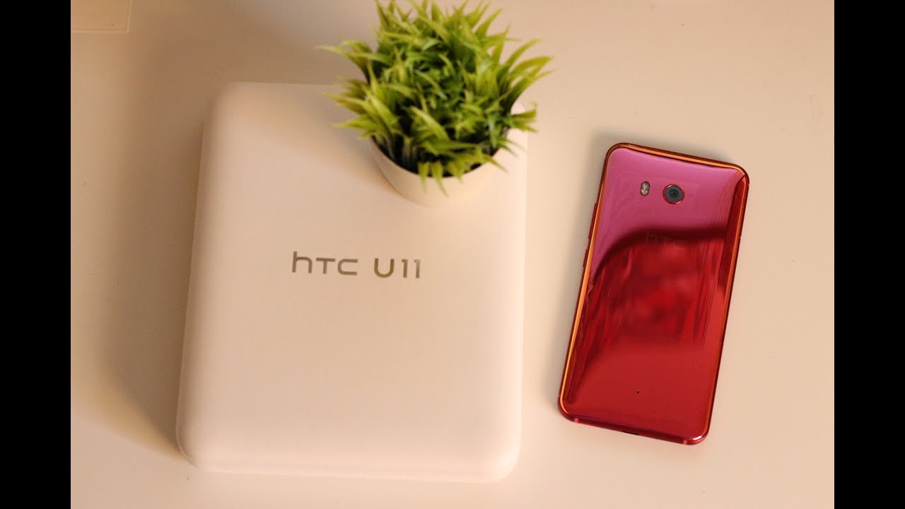 HTC U11 Solar Red Unboxing