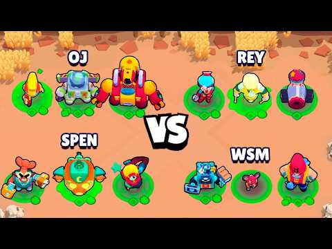8 YouTubers vs 10,000 GEM Brawler Trio Tournament!