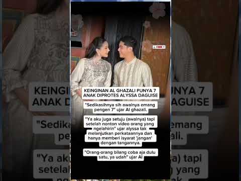 AWAS JANGAN‼️ Alyssa DAGUISE Langsung STOP Pembicaraan Al Ghazali Soal Ini...