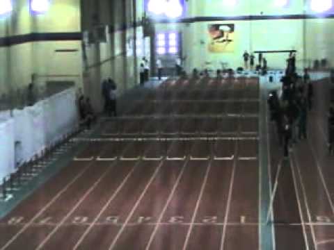 2012 OUA Championships Womens Pentathlon 60mh Heat 1  2-24-12
