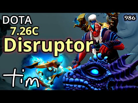 Disruptor Dota 2 | 7.26c | Fun Game