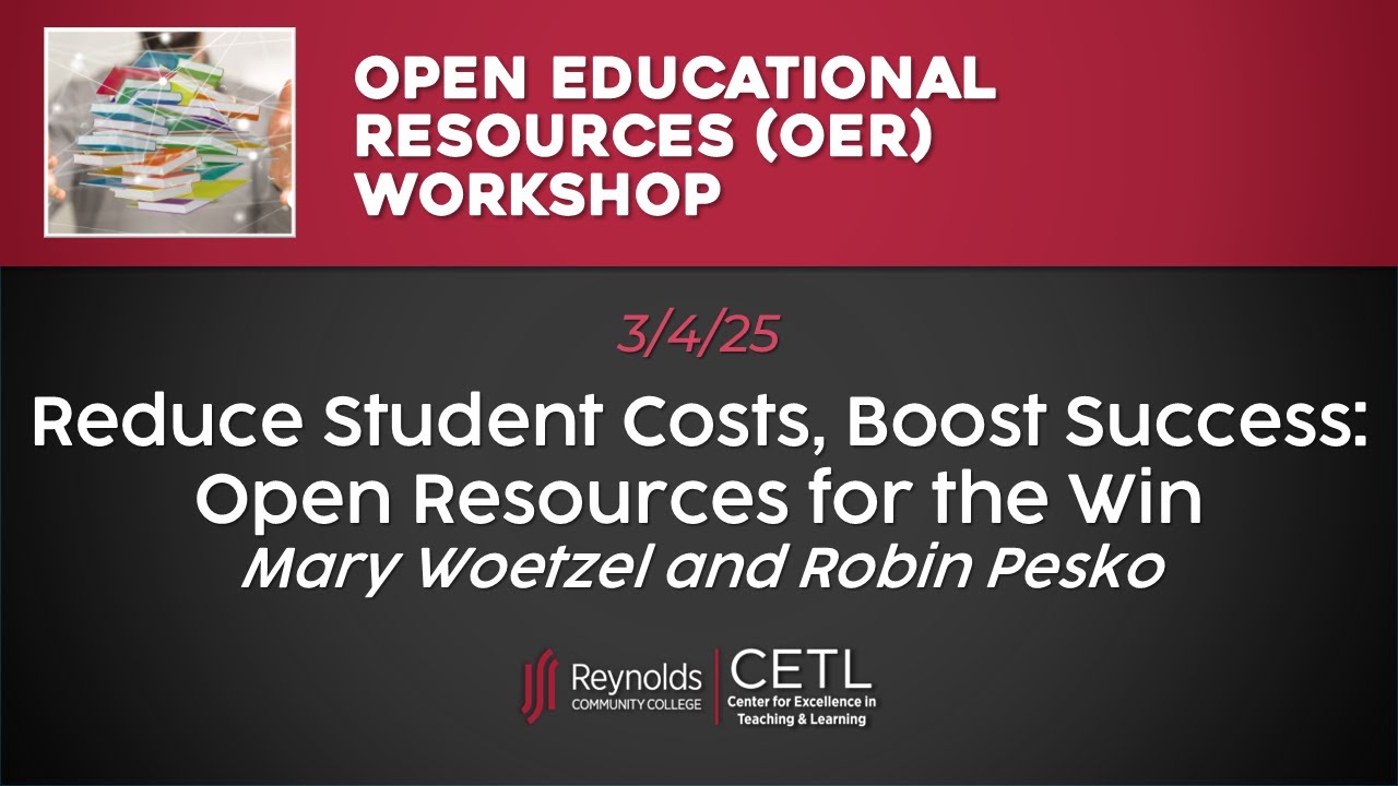 Open Education Resources (OER) Workshop