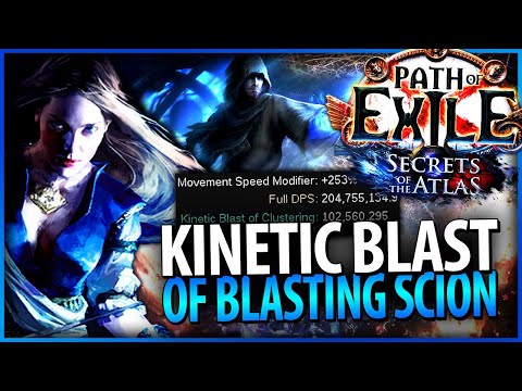 My Favourite All-Rounder - Kinetic Blast of Clustering Scion - PoE 3.26 - Secrets of the Atlas